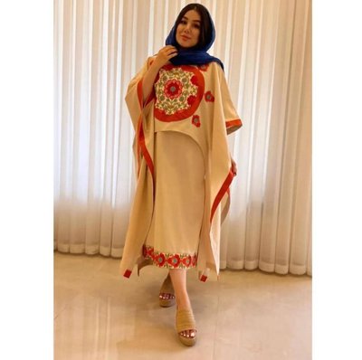 استایل تابستونی- ست مانتو دوتیکه و صندل