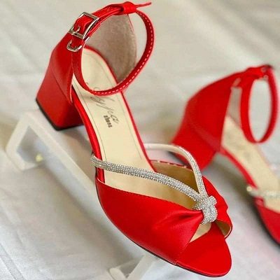کفش مجلسی جلو باز slingback