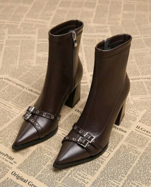 خرید نیم بوت زنانه ژولیت ۷ سانت